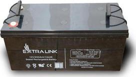 12v 200a - Extralink Akumuliatorius AGM 12V 200AH - 1 nuotrauka