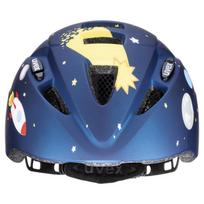 kask salmai - Šalmas Uvex Kid 2 cc dark blue rocket mat - 3 nuotrauka