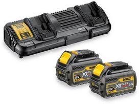 akumuliatorius dewalt - Dewalt DCB132T2-QW, 10.8 - 54 V, li-ion, 6000 mAh - 2 nuotrauka