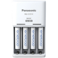 battery charger - Panasonic Eneloop BQ-CC51 + 4xAAA K-KJ51MCD04E - 2 nuotrauka
