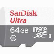 micro sd card adapter - SanDisk Ultra Light Micro SDHC + SD Adapteris 64GB 100MB/s Class 10 - 2 nuotrauka