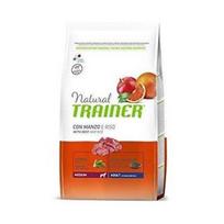 Natural Trainer Adult Medium Beef, jautiena, 3 kg