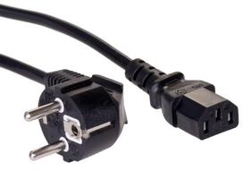 Akyga Power Cable Schuko / IEC C13 5m Black