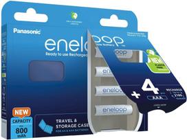 baterijos eneloop - Panasonic Eneloop BK-4MCDEC4BE 4pcs + Box - 3 nuotrauka
