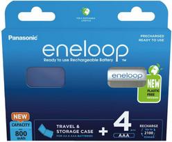 baterijos eneloop - Panasonic Eneloop BK-4MCDEC4BE 4pcs + Box - 4 nuotrauka