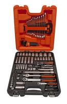 Bahco Socket and spanners 1/4" + 1/2", 103 vnt.