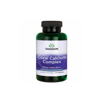 kalcis - Swanson Ultra Koralinis kalcis + Magnis ir vitaminas D N90 maisto papildas - 1 nuotrauka