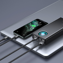 power bank baseus - Baseus Amblight 65W 30000mAh Overseas Edition (PPLG000101) - 17 nuotrauka