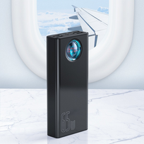 power bank baseus - Baseus Amblight 65W 30000mAh Overseas Edition (PPLG000101) - 19 nuotrauka