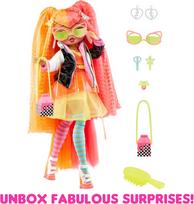 lol omg - L.O.L. Surprise! O.M.G. Fierce Neonlicious 585268, 29 cm - 5 nuotrauka