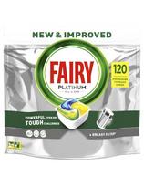 Fairy Platinum All In One Lemon Indaplovių Tabletės, 120 Tabl.