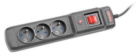 surge protector - ARMAC Surge Protector 3 Outlet Black 2.5m - 2 nuotrauka