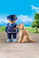 playmobil - Playmobil 1.2.3 - Police Officer with Dog 70408 - 2 nuotrauka