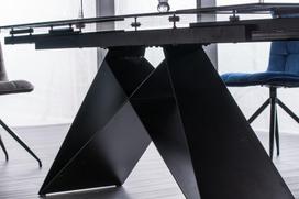 1600x - Valgomojo stalas Signal Meble Westin, juodas, 1600x900x760mm - 7 nuotrauka
