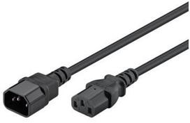 Goobay 39203 Cold-device extension cord 5 m Black