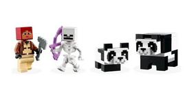 minecraft konstruktoriai - LEGO Minecraft The Panda House, celtniecības rotaļlieta 21245 - 4 nuotrauka