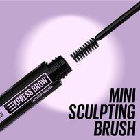 rudas blakstienu tusas - Maybelline Brow Fast Sculpt Gel Mascara antakių tušą - Soft Brown - 2 nuotrauka