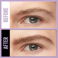 rudas blakstienu tusas - Maybelline Brow Fast Sculpt Gel Mascara antakių tušą - Soft Brown - 3 nuotrauka