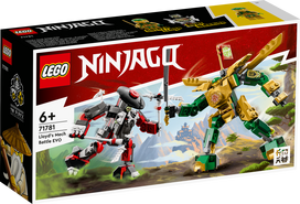 lego robotas - LEGO NINJAGO Lloyd kovinis robotas EVO 71781 - 2 nuotrauka