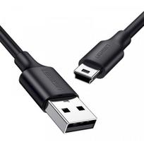 mini usb kabelis us132 - Ugreen USB to mini USB cable 480Mbps 3m Black - 1 nuotrauka