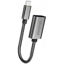 Dudao L15T adapter cable OTG USB to USB Type-C Gray
