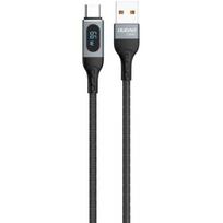 Dudao L7Max USB to USB Type C fast charging PD 66W Black