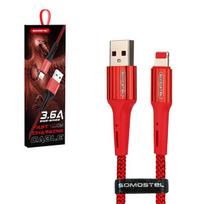 zaibas - SOMOSTEL Lightning 1,2m Red - 2 nuotrauka