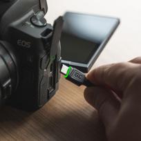 usb c fast charge - Green Cell USB-C LED backlight 2m Black - 3 nuotrauka