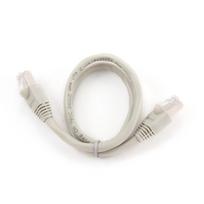 rj 45 cat6 kabelis - Gembird Patch Cable CAT6 UTP 0.5m Grey - 5 nuotrauka