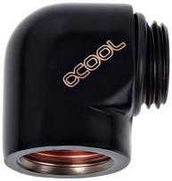 Alphacool L-connector Outer To Inner Thread G1/4 Black