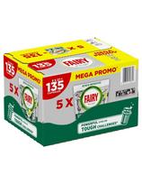 Fairy Platinum indaplovių tabletės All In One Lemon, 135 vnt.