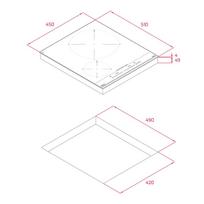 hob induction - Teka IZC42400MSP - 6 nuotrauka