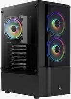 atx korpusai - Aerocool Quantum-G-BK-v3 Black - 1 nuotrauka