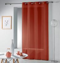 uzuolaidos 280 - Dieninės užuolaidos Douceur Telma, raudonos, 140 cm x 280 cm - 2 nuotrauka