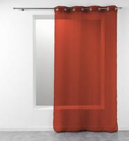 uzuolaidos 280 - Dieninės užuolaidos Douceur Telma, raudonos, 140 cm x 280 cm - 3 nuotrauka