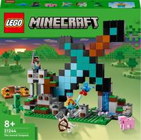 legajos - LEGO MINECRAFT Kardo sargybos postas 21244 - 1 nuotrauka