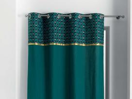 naktines uzuolaidos 240 cm - Naktinės užuolaidos Douceur Artchic, tamsiai žalia, 140 cm x 240 cm - 3 nuotrauka