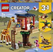 gyvunu nameliai - LEGO Creator Safari namelis medyje 31116 - 1 nuotrauka