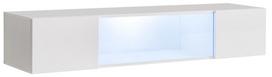 sekcija su biozidiniu - ASM Fly N3 Living Room Wall Unit Set White - 2 nuotrauka