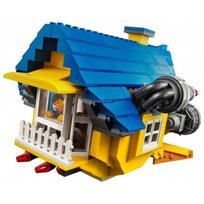 lego movie 2 - LEGO Emeto svajonių namas/gelbėjimosi raketa! 70831 - 4 nuotrauka