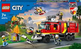 lego city sunkvezimis - LEGO City Ugniagesių vadavietės sunkvežimis 60374 - 1 nuotrauka