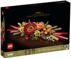 lego flower - LEGO Icons Džiovintų gėlių puošmena 10314 - 2 nuotrauka