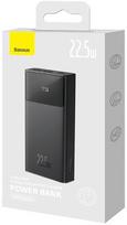 power bank baseus - Baseus Star-Lord 20000mAh, 2xUSB, USB-C, 22.5W (juodas) - 6 nuotrauka