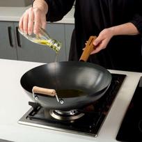 wok keptuve - Nava Cantonese, 280 mm, medis/anglies plienas - 8 nuotrauka