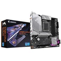 b760 - Gigabyte B760M AORUS ELITE AX (rev. 1.0), Micro ATX, LGA1700, DDR5, WiFi - 1 nuotrauka