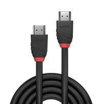 3m hdmi kabelis - CABLE HDMI-HDMI 3M/BLACK 36773 LINDY - 1 nuotrauka