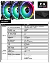 ventiliatoriai 120 mm - AeroCool Duo 12 Pro 3-Pack - 8 nuotrauka