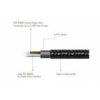 sync micro usb data - A-Data Sync And Charge Cable USB To Micro USB Black - 4 nuotrauka