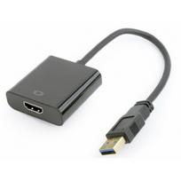 AmberIn USB 3.0 A male - HDMI male 15 cm (84095)
