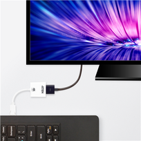 hdmi to displayport kabelis - ATEN True 4k DP to HDMI 2.0 Active Adapter VC986B - 3 nuotrauka